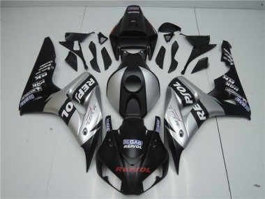 Billigste Schwarz Silber Repsol Honda CBR 1000 RR 2004-2005 Verkleidungen
