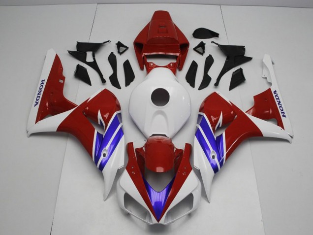 Billigste Blau Rot und Weiß Honda CBR 1000 RR 2006-2007 Verkleidungen